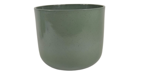Pot boule graniet groen glans 28cm