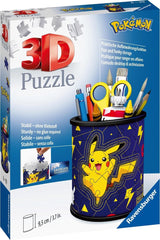 Pokémon Ravensburger 3D-Puzzle - Bleistiftbox - 54 Teile.