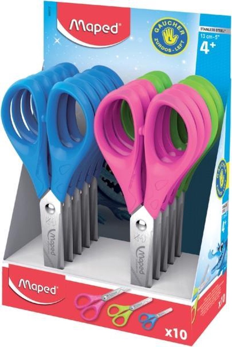 Quantore-Schere Maped Essentials 13 cm für Linkshänder