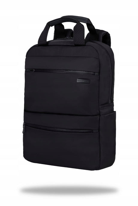 Coolpack hold zwarte rugzak - laptop- en tabletcompartiment