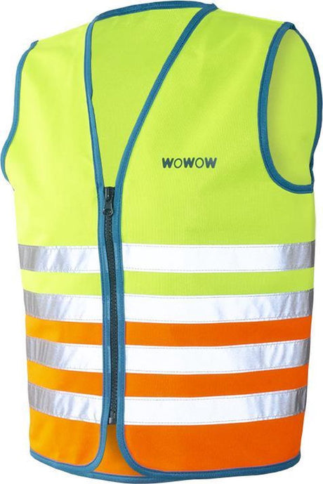 Wowow fluoreszierende Weste Kind EN17353 – Wasabi-Jacke grün m