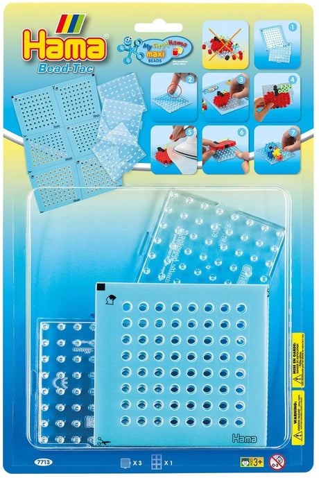 Hama Maxi Bead-Tac Bügelperlenbretter, 3-tlg.