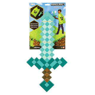 Minecraft-Verkleidung (Mojang), Minecraft-Schwertmasken-Set, Einheitsgröße für Kinder