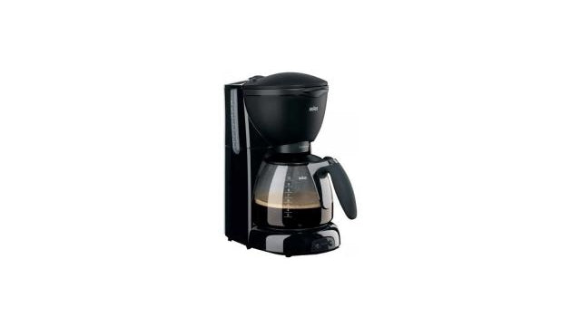 Braun kf560 Kaffeemaschine schwarz