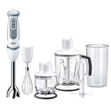 Braun mq5245wh Multiquick 5 Vario Stabmixer weiß grau