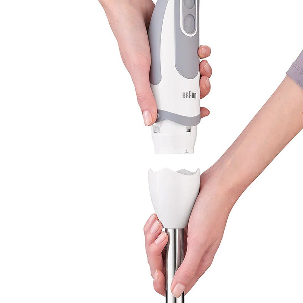 Braun mq5245wh Multiquick 5 Vario Stabmixer weiß grau