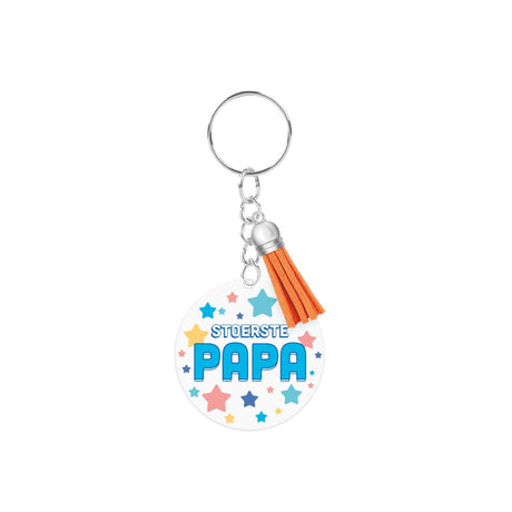 Paperdreams sleutelhanger- papa acryl 6,5x13,5cm