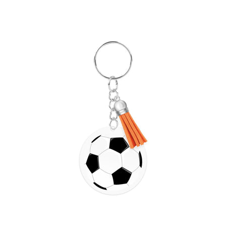 Paperdreams sleutelhanger- voetbal acryl 6,5x13,5cm
