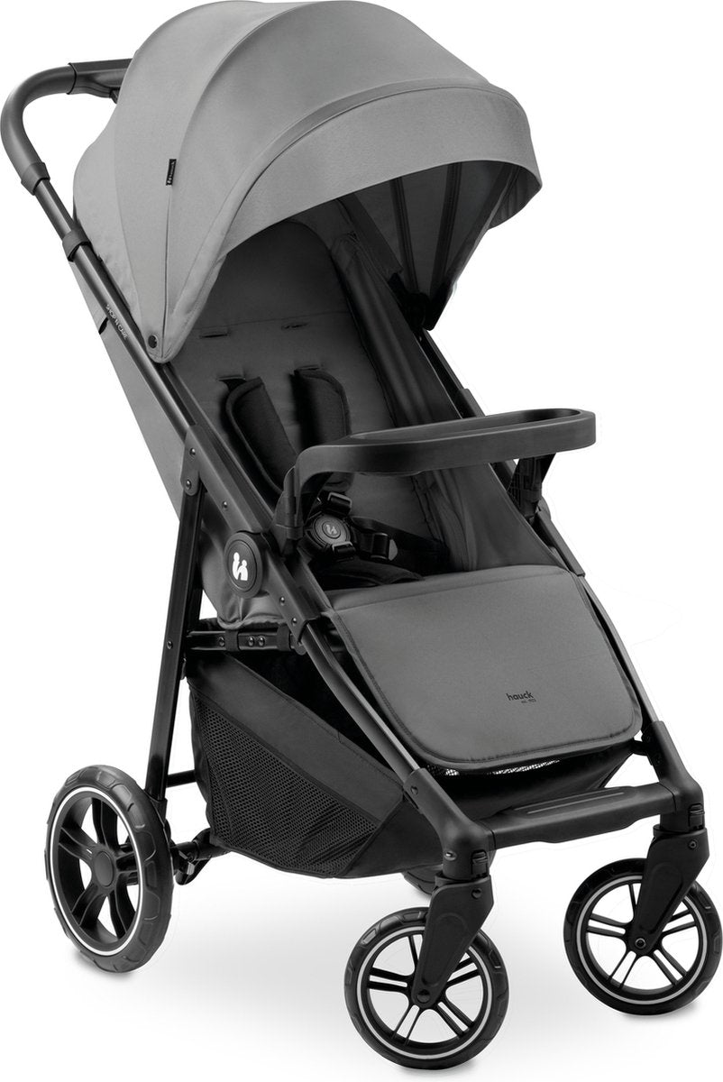 Hauck shop n care - buggy - bijzonder wendbaar - opvouwbaar met één hand - grey