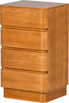 Woood Fejo Kommode Nachttisch – MDF – braun – 70 x 40 x 34