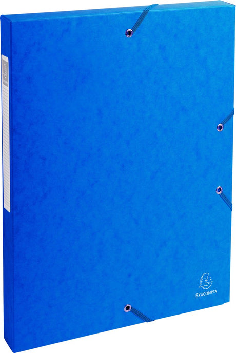 Exacompta Aktenbox – glänzender Karton – 25 mm – A4 – sortiert – 8 Stück