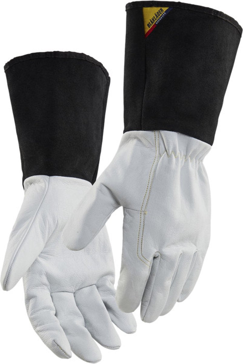 Blåkläder Blaklader Schweißerhandschuh 2839-1460 – weiß dunkelgrau – 8