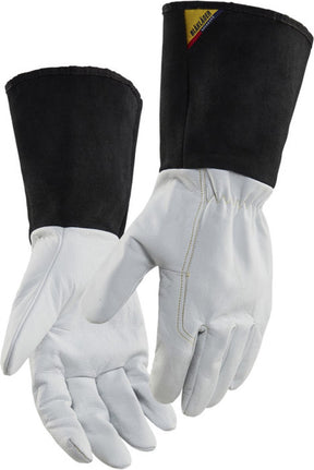 Blåkläder Blaklader Schweißerhandschuh 2839-1460 – weiß dunkelgrau – 8