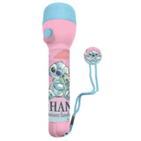 Disney Stitch Taschenlampe 16 cm blau rosa