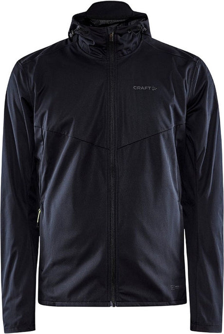 Craft Adv Essence Hydro Jacket M Herren-Sportweste – Schwarz