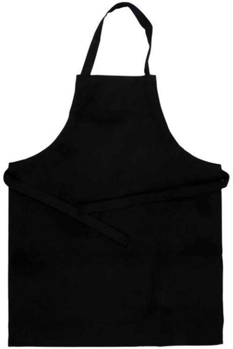 Creativ Company Baumwoll-Kinderschürze schwarz 70x55 cm