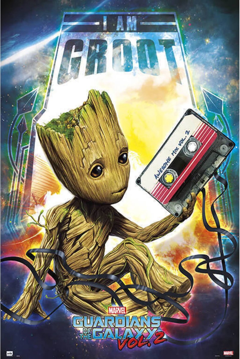 Marvel guardians of the galaxy groot vol. 2 - maxi poster - 61 x 96.5 cm