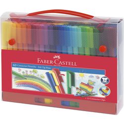Faber-Castell Filzstiftverbinder Farbsortiment 60-teilig