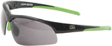 Contec Sportbrille 3dim ct Sonnenbrille 3dim schwarz neogrün