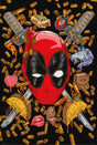 Grupo erik poster marvel - deadpool - bullets and chimichangas 61x91,5cm