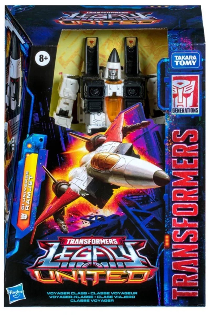 Hasbro Transformers Generations Legacy United Voyager Class Action Figure G1 Universe Ramjet 18 cm Actionfigur