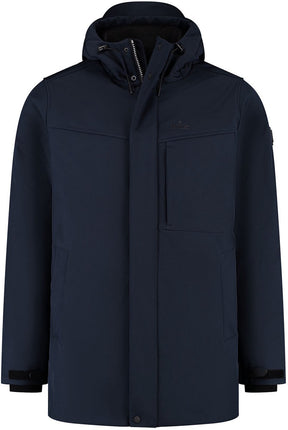 Kjelvik leonn heren outdoorjas - donker blauw