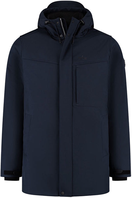 Kjelvik leonn heren outdoorjas - donker blauw 4xl
