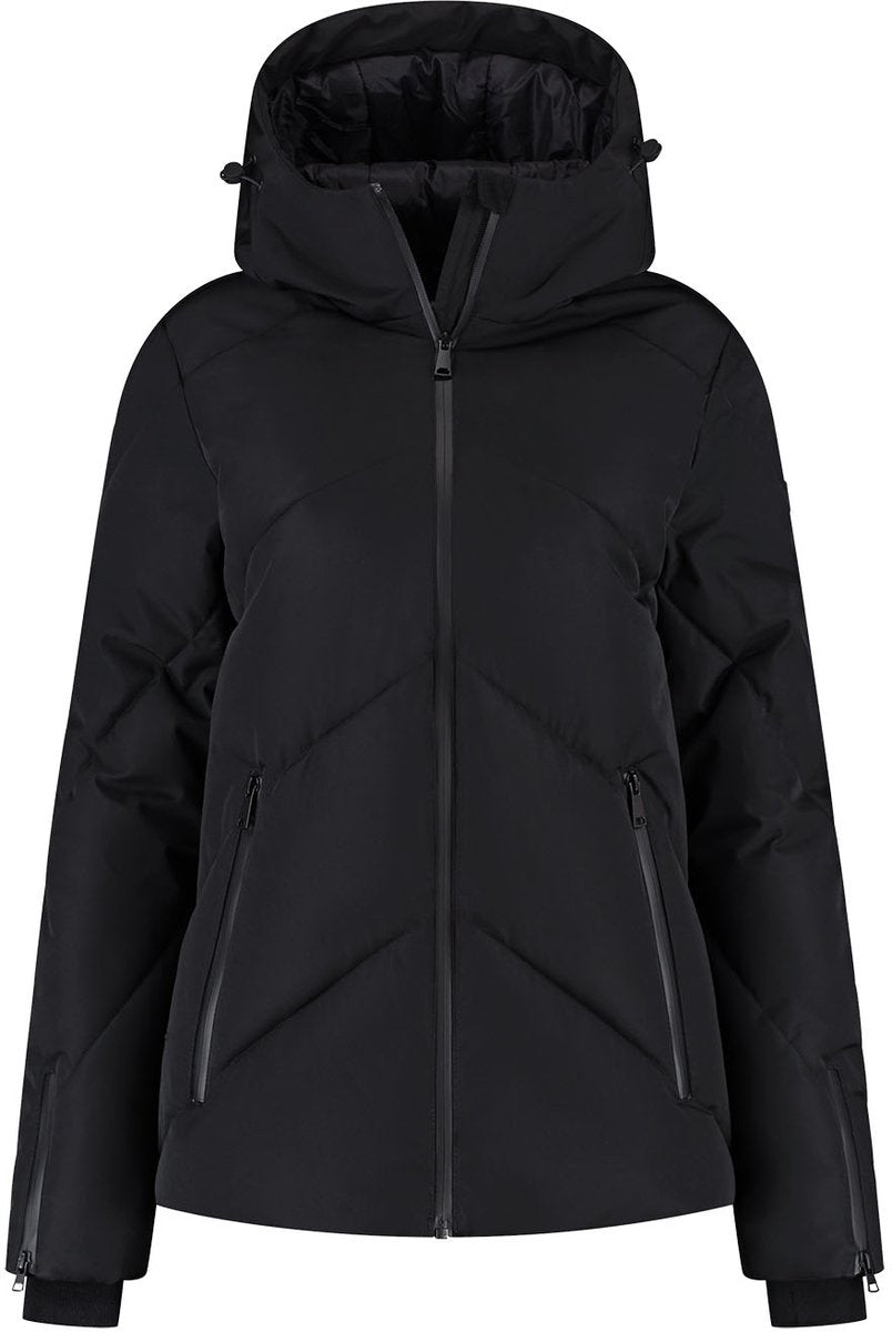 Kjelvik juno dames outdoorjas - zwart