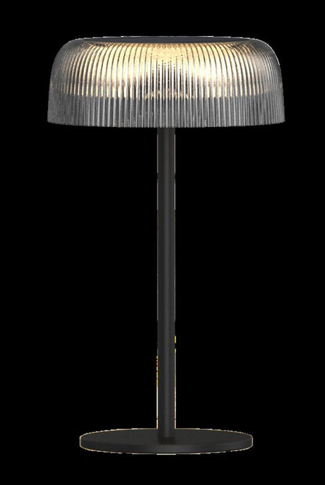 Luxform - hybrid, 1x yukon table lamp, 200lm, gunmetal grey, 1xpdq