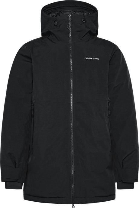 Didriksons tempest usx parka heren outdoorjas - black