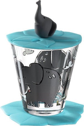 Leonardo kinderglas set bambini olifant 215 ml - 3-delig