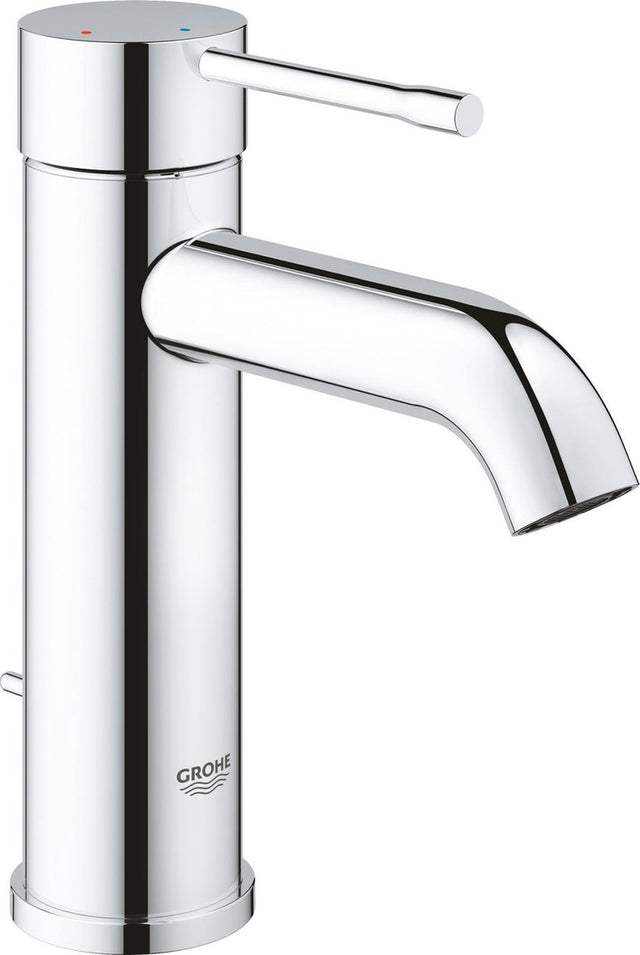Grohe essence wastafelkraan - lage uitloop - met trek-waste - aquacalibrator