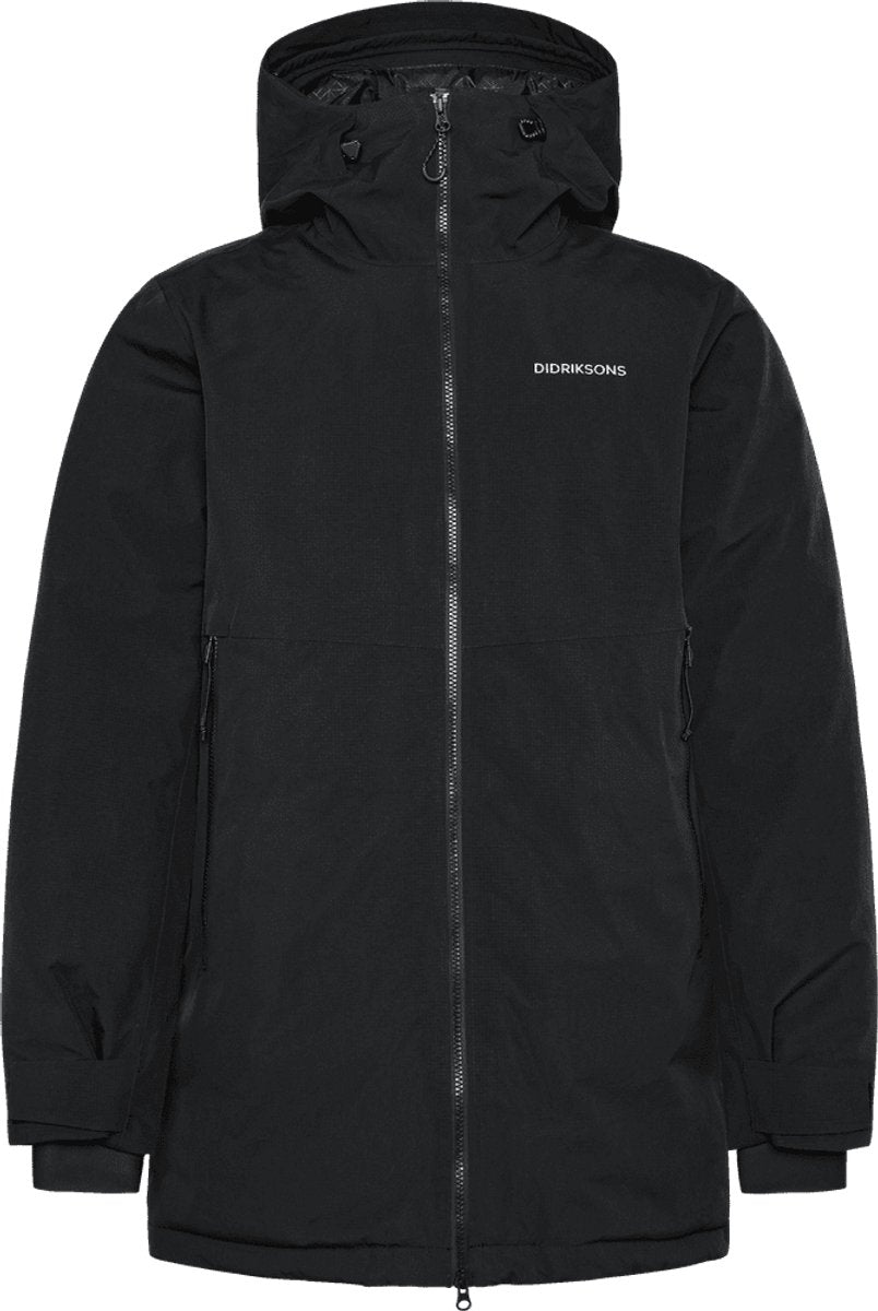 Didriksons tempest usx parka heren outdoorjas - black m