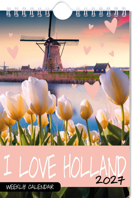 Interstat i love holland weekkalender 2027