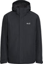 Jack wolfskin stonelite 3in1 jkt m heren outdoorjas - phantom s