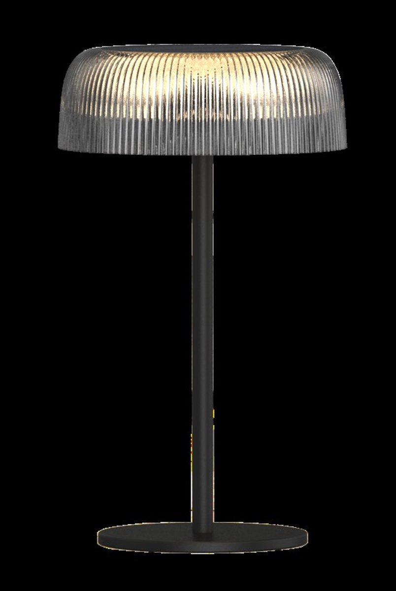 Luxform - hybrid, 1x yukon table lamp, 200lm, gunmetal grey, 1xpdq