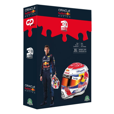 Andere Marken 3D-Puzzle Formel-1-Helm Max Verstappen 55 Teile