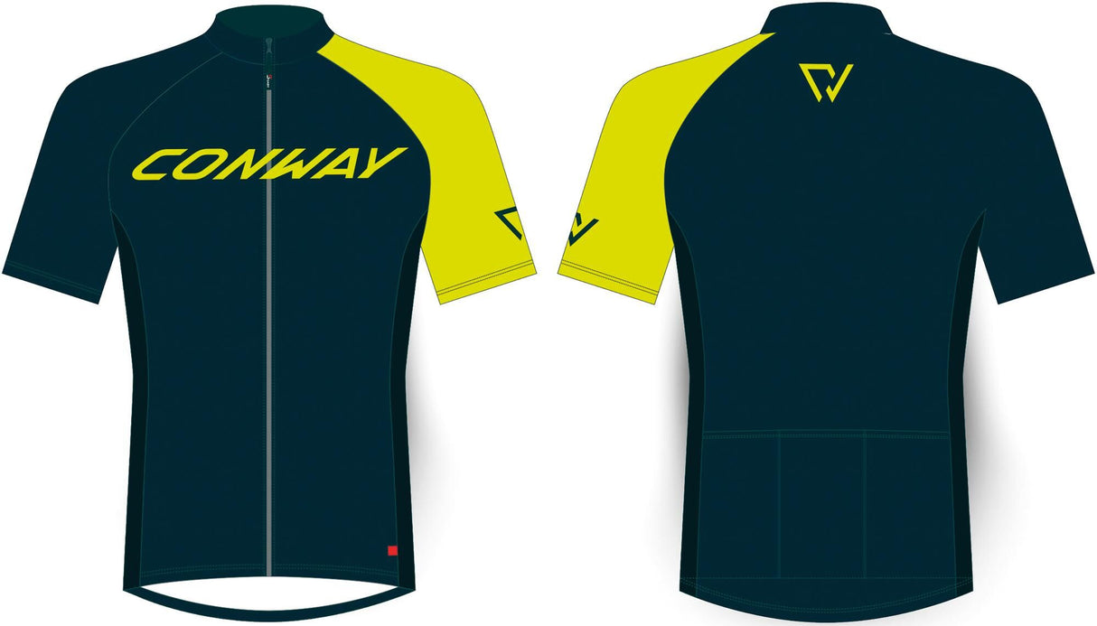 Conway Kurzarmshirt Pro Jersey SS Jersey Pro SS S Dunkelblau Acid