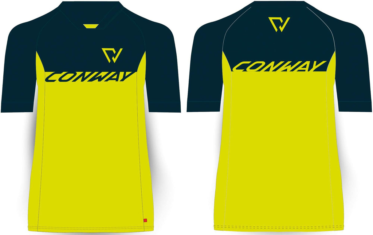 Conway Kurzarmshirt Trail Jersey SS Trail Jersey SS Größe S Dar Blue Acid