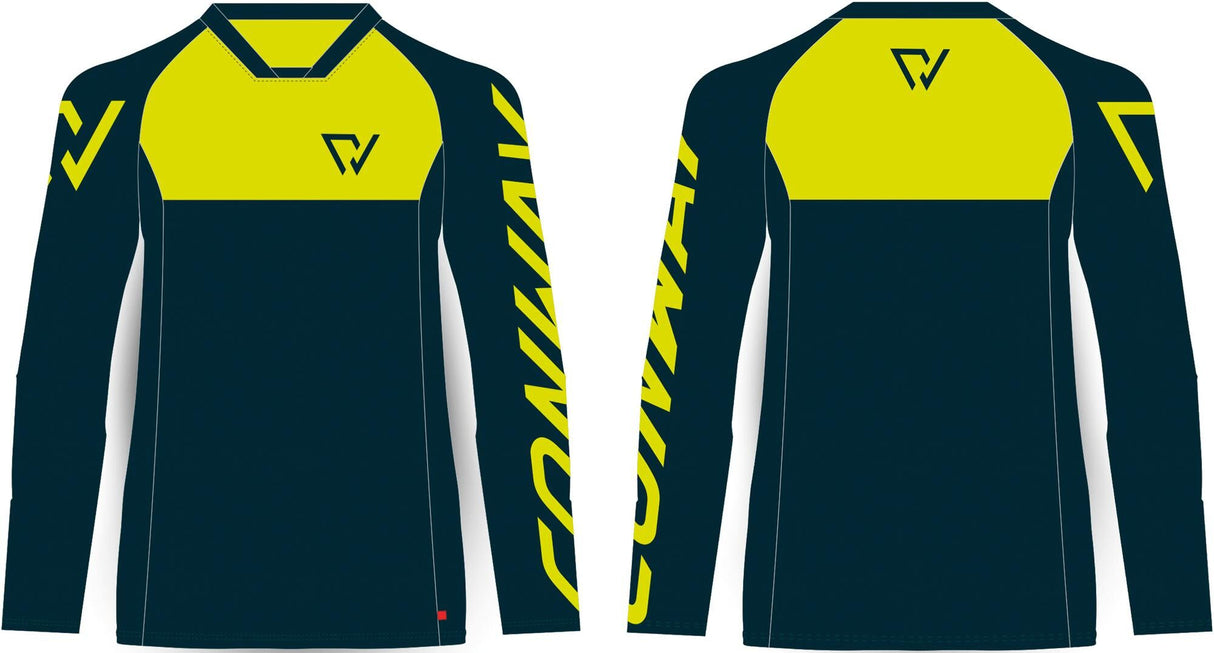 Conway Langarmshirt Freeride Jersey LS Freeride Jersey LS XS dunkelblaue Säure