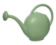 Decoris Kunststoff-Gießkanne mit Blumendruck L52-B21-H38cm 9 Liter hellgrün