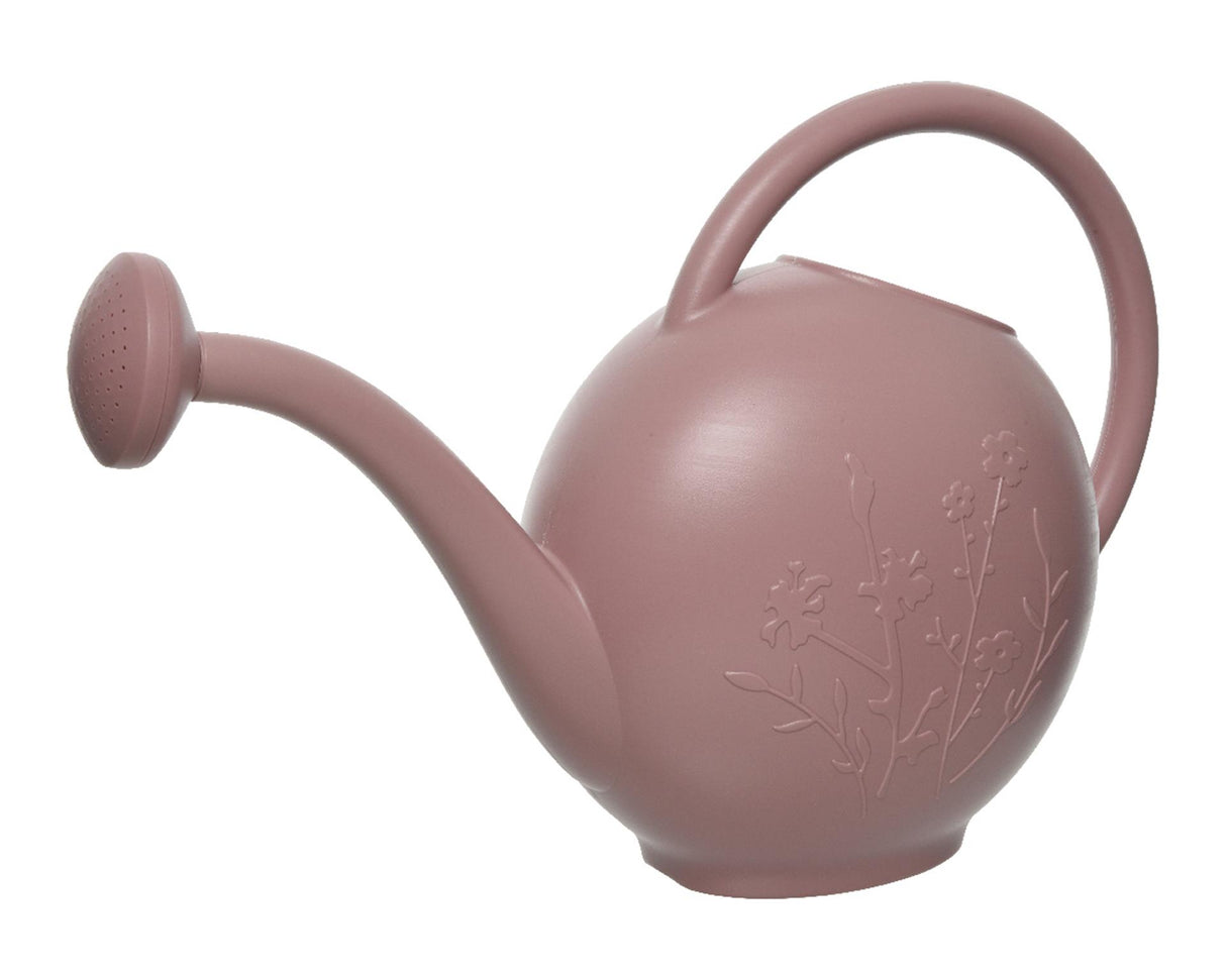 Decoris Gießkanne für den Außenbereich L52-B21-H38cm rosa 9l