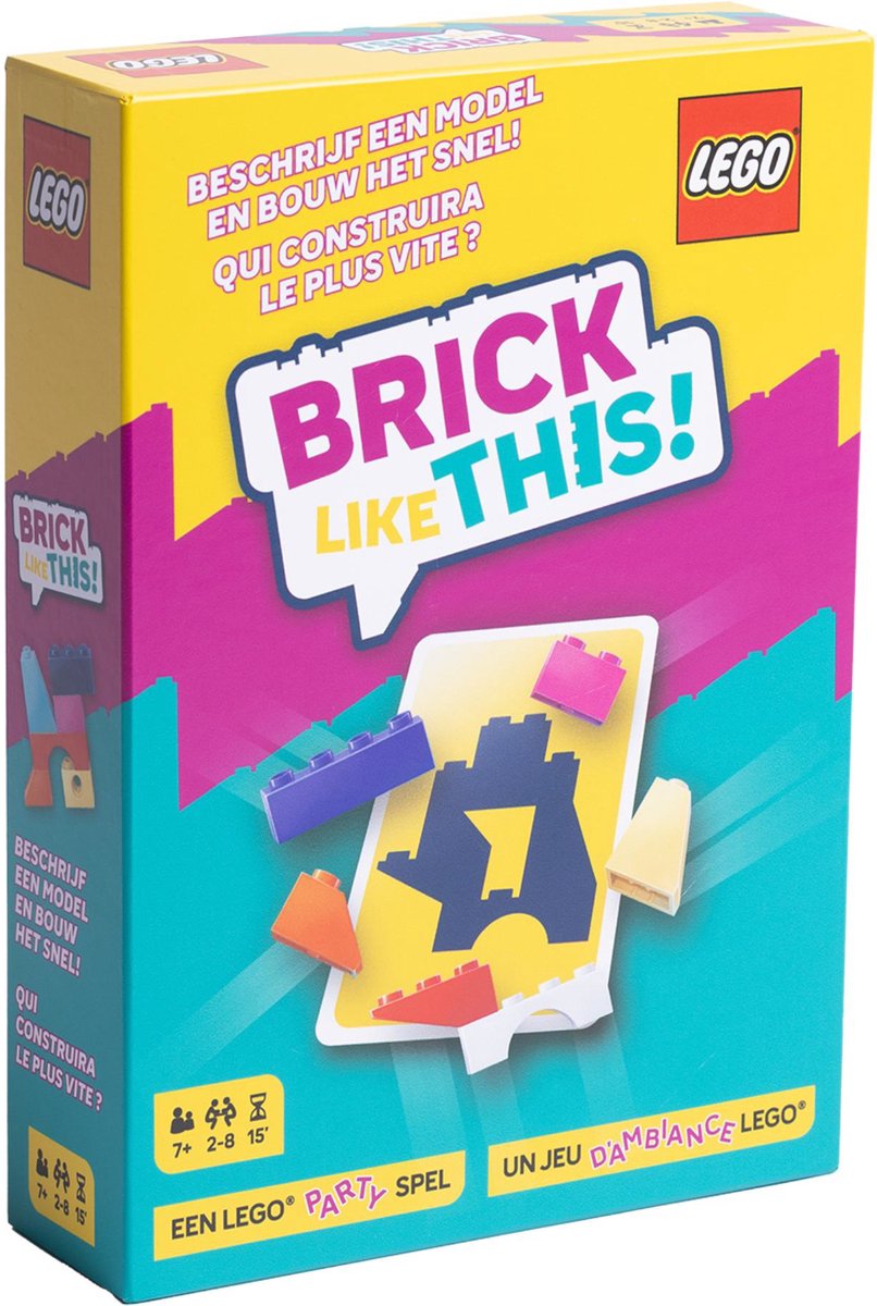 Asmodee-Spiel Lego® Stein wie dieser! | 2 Stk
