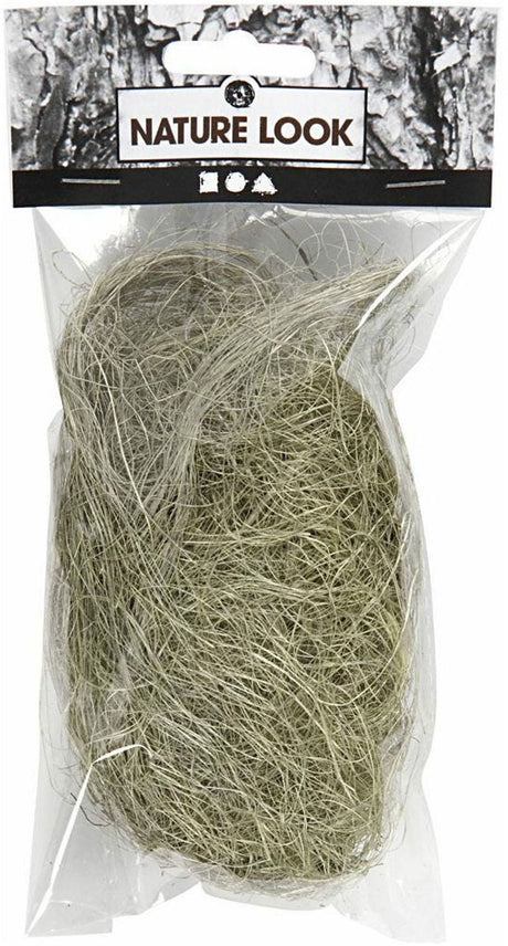 Kreativfirma Sisal Dusty Groen, 8 Gramm