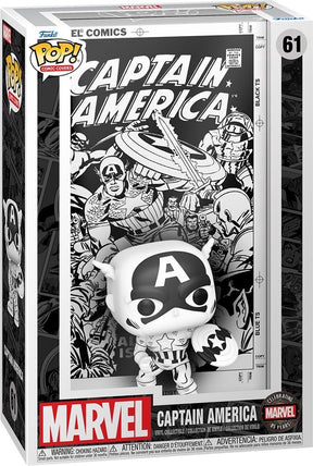 Funko-Pop-Comic-Cover: Marvel 85. Jubiläum – Captain America Pop #61