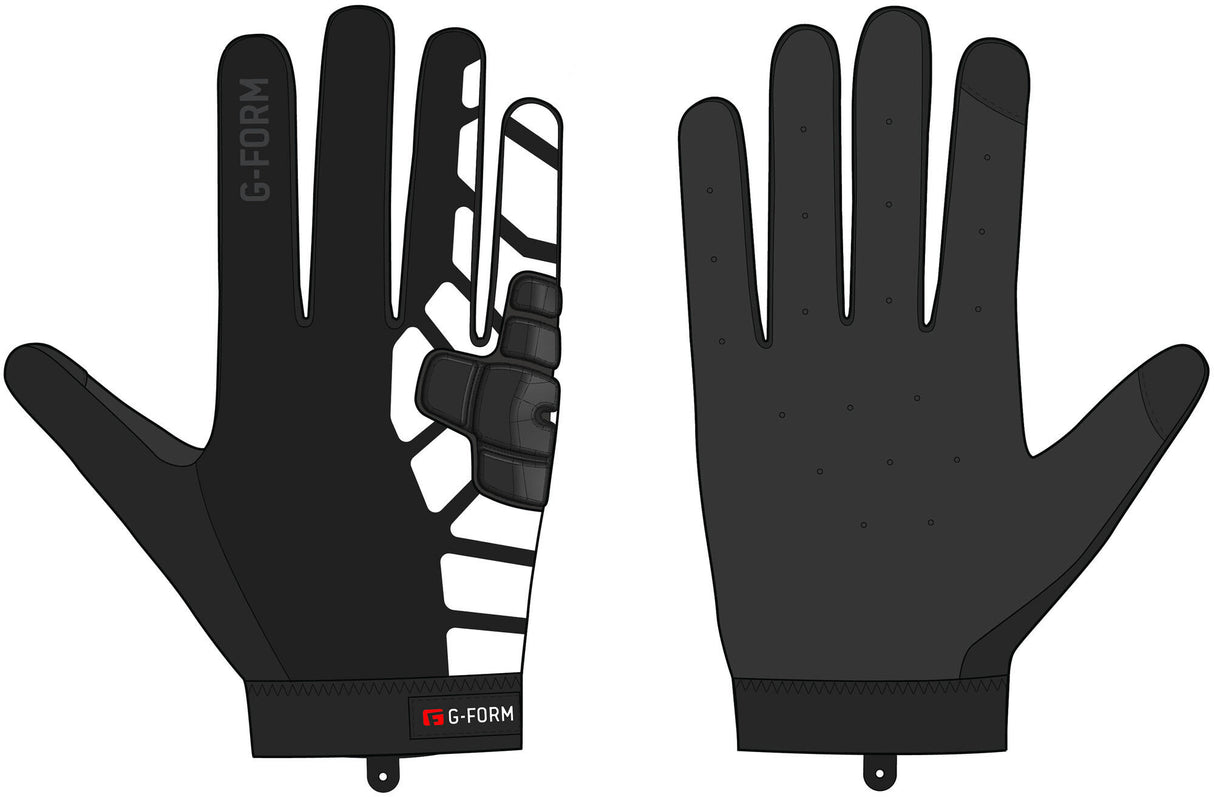 G-Form Winterhandschuh Bolle Handschuh Bolle Winter S schwarz weiß
