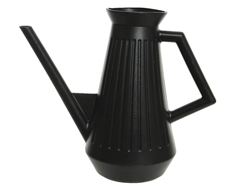 Decoris Gießkanne 1,8 Liter Kunststoff schwarz