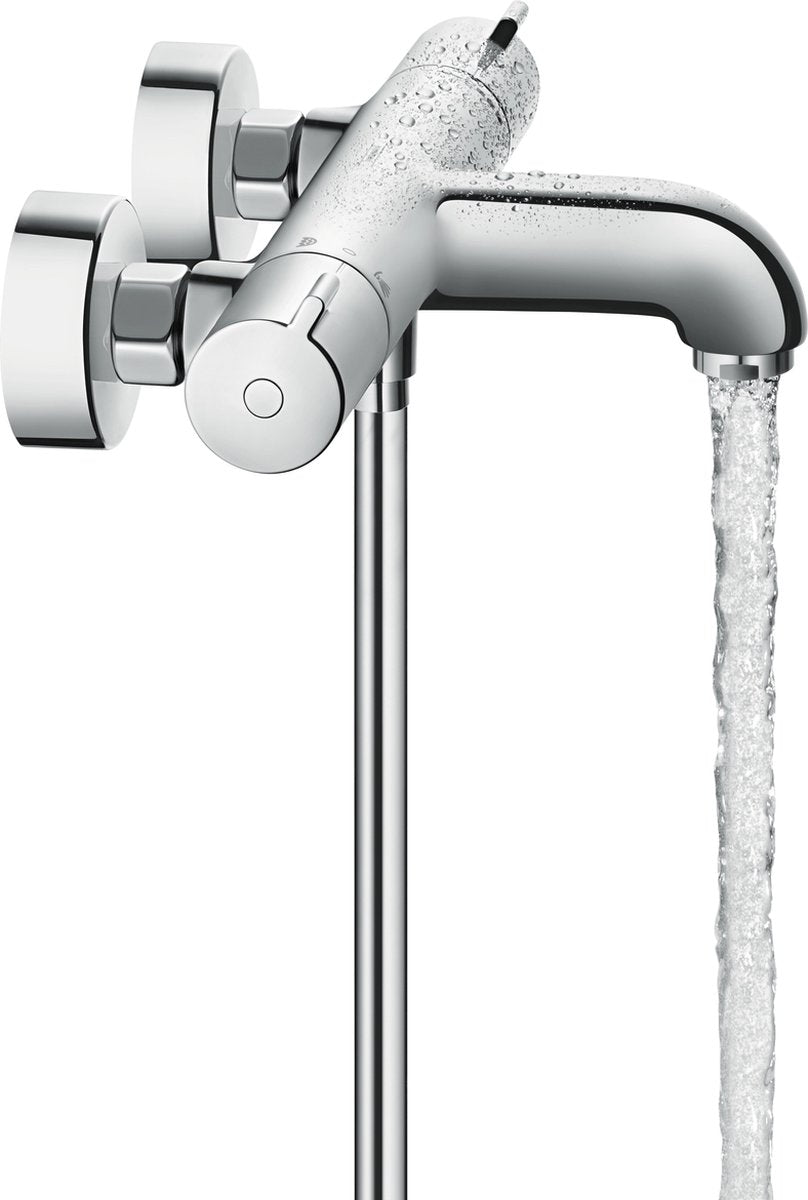 Hansgrohe Ecostat 1001 CL Aufputz-Badewannenthermostat Chrom Chrom