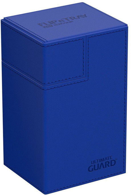 Ultimate Guard Flip'n'Tray 80+ Xenoskin - blaue Kartenboxen