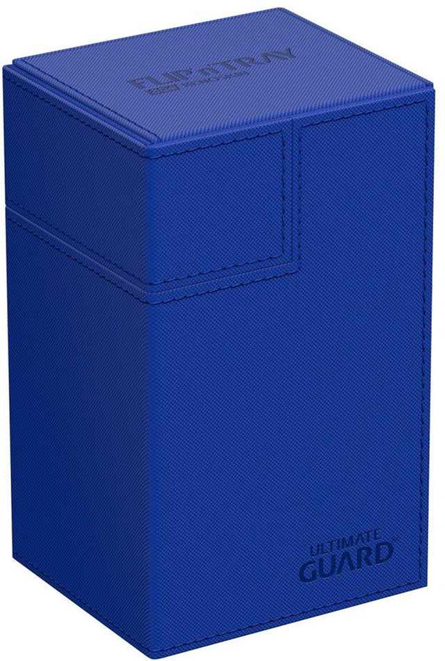 Ultimate Guard Flip'n'Tray 80+ Xenoskin - blaue Kartenboxen